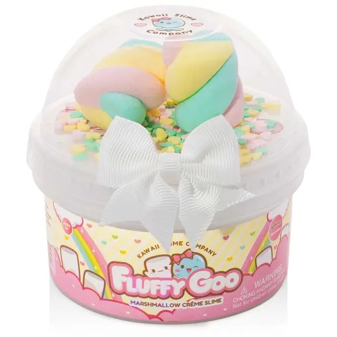 Fluffy Goo Classic Marshmallow Signature Dome™ Slime
