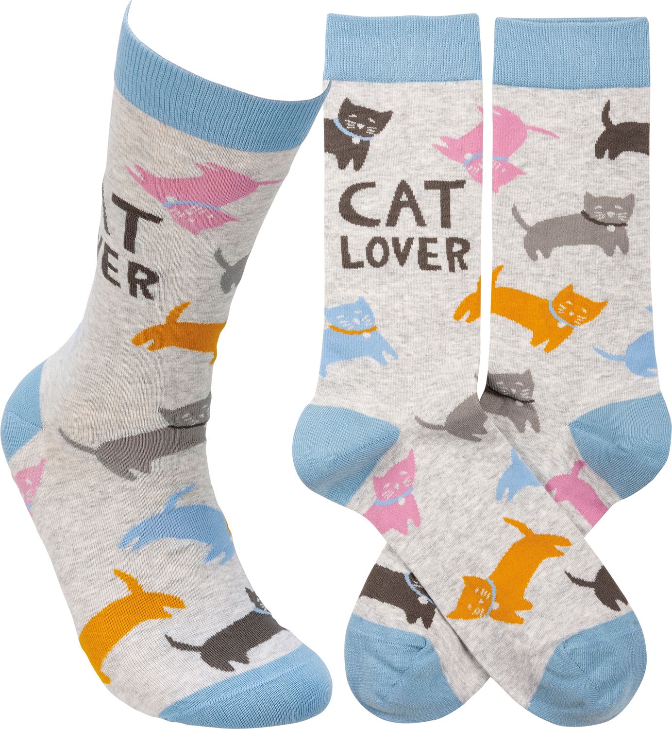 Cat Lover Socks | Primitives by Kathy