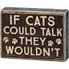 Zoo Cats Sign | Primitives by Kathy