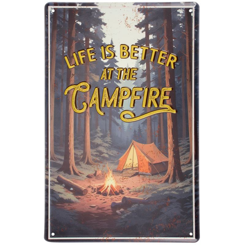 Life is Better by a Campfire | Primitives by Kathy