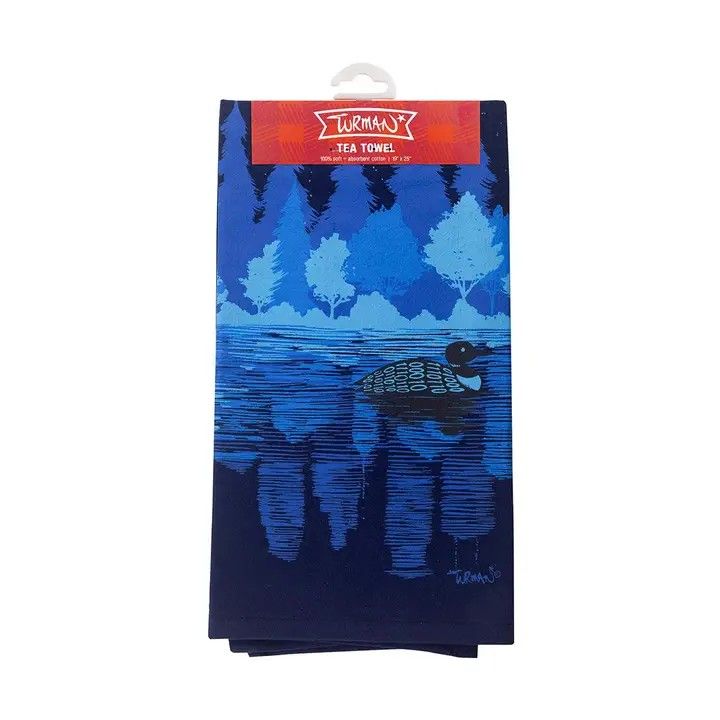 Loon Tea Towel