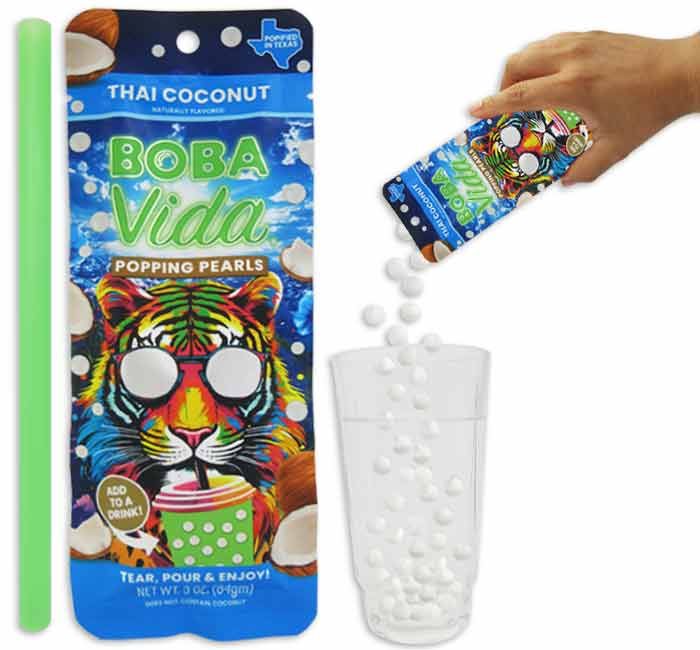 Popping Boba Single Serve - Thai Coconut