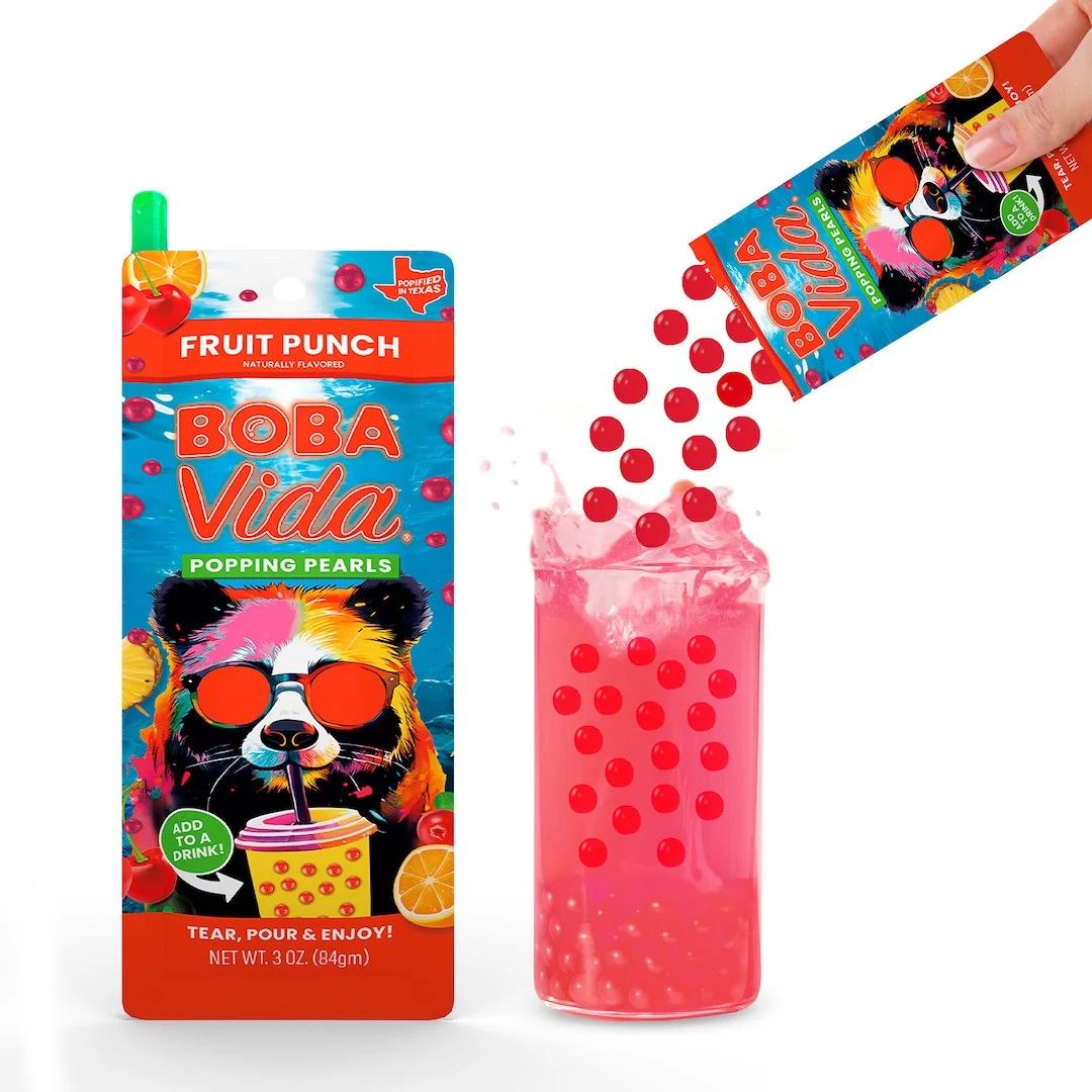 Popping Boba Single Serve - Fruit Punch