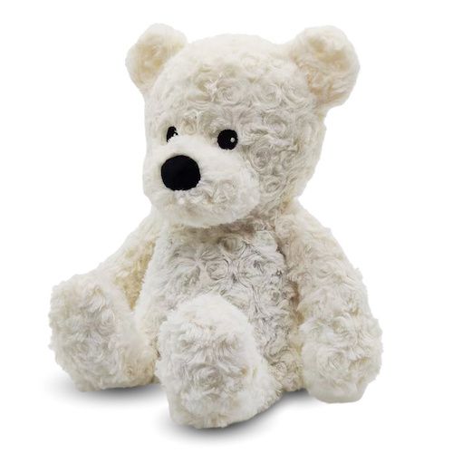 Cream Curly Bear - Lavender Scented Weighted Plushie