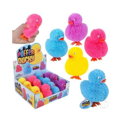 4" Ducky Puffer - Assorted Colors