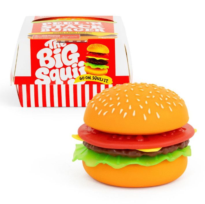 The Big Squij Peel &amp; Stack Burger