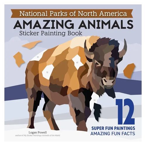 My Sticker Paintings: Zoo - Children's Activity Book