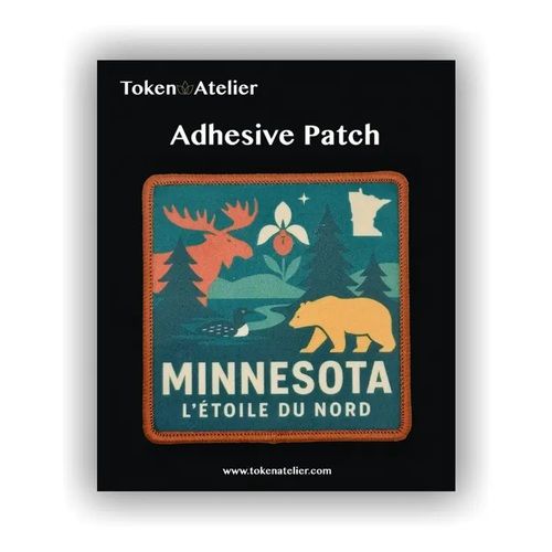 Minnesota Up North Adhesive Sublimation Patch