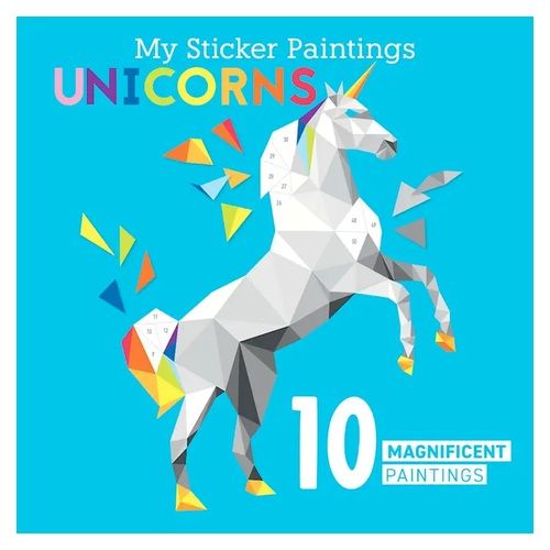 My Sticker Paintings: Unicorns - Children's Activity Book