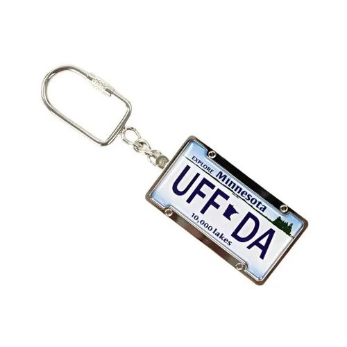 Minnesota Watercolor Keychain