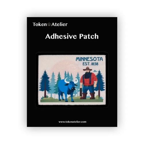 Minnesota Paul &amp; Babe Adhesive Sublimation Patch