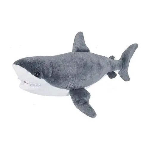 CK Great White Shark Stuffed Animal 12"