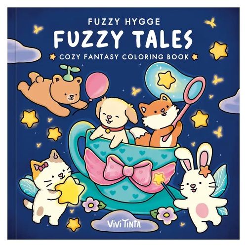Fuzzy Hygge: Fuzzy Tales Coloring Book