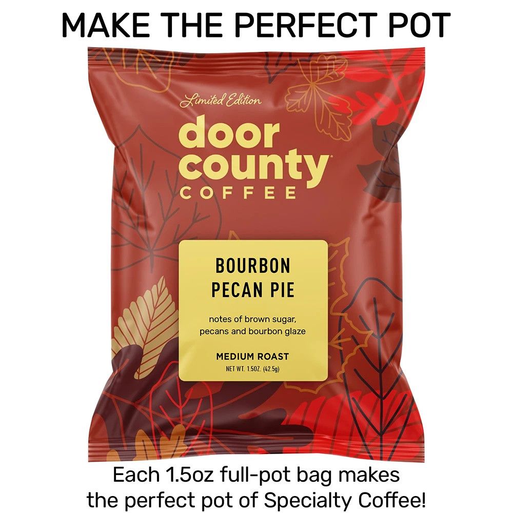 Bourbon Pecan Pie 1.5 oz | Door County Coffee