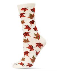 Leaf Bamboo Crew | Winter White | 9-11
