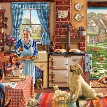 Cozy Kitchen - 300 Piece Jigsaw Puzzle
