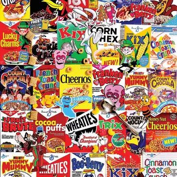 Cereal Boxes - 1000 Piece Jigsaw Puzzle