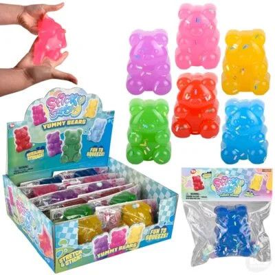4" STICKY SQUISH YUMMY BEARS