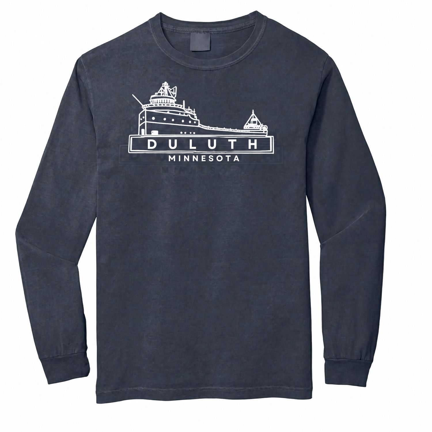Duluth Minnesota Freighter Long Sleeve