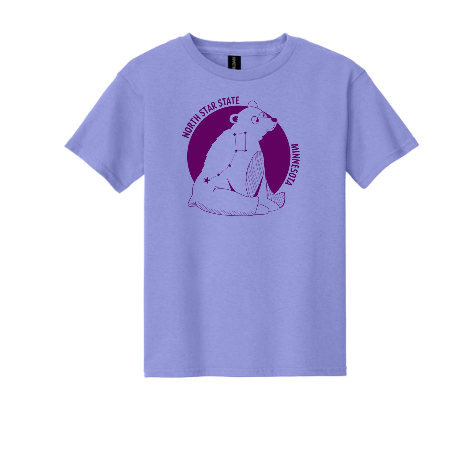 North Shore State Bear Youth T Shirt