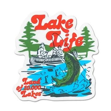 Bass Lake Sticker