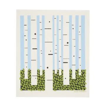 Swedish Dishcloth - Birch Forest
