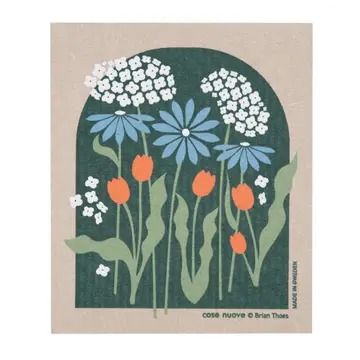 Swedish Dishcloth - English Garden
