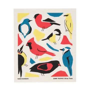 Swedish Dishcloth - North American Birds