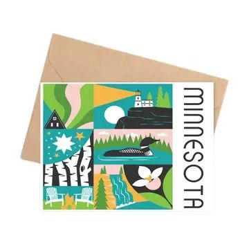 Notecard | MN Square Scenes