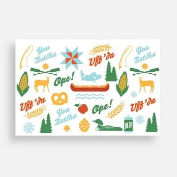 Postcard | Midwest Icons