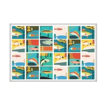Magnet | Fish Collage