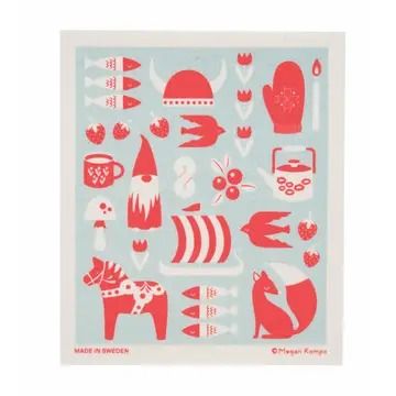 Swedish Dishcloth - MK Nordic Icons