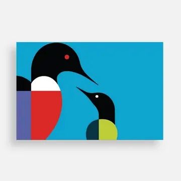 Postcard | TAALLA Loon + Baby