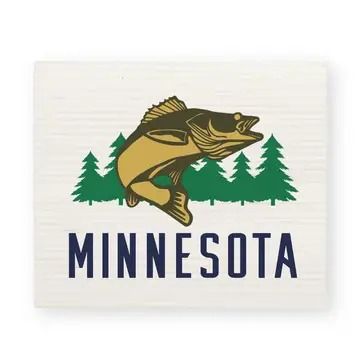 Swedish Dishcloth | Minnesota Walleye