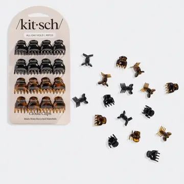 Black &amp; Tort Micro Cloud Clip 16pc Set