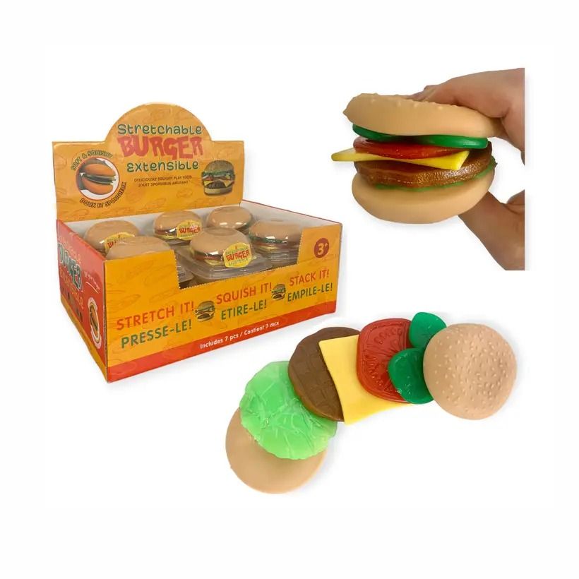 Stackable Stretchable Burger - 7 Piece Set
