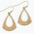 Earrings - Decorative Gold Drop