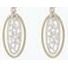 Earrings - TwoTone Ornate Drop