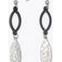 Earrings - Hammered Silver Dangles