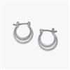 Earrings - Delicate Silver Ring Hoops