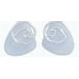 Earrings - Silver Wave Over Blue