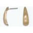 Earrings - Burnished Gold Drop