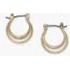 Earrings - Delicate Gold Ring Hoops