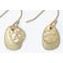 Earrings - Hammered + Polished Gold