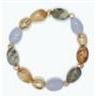 Bracelet - Fall Multi Color in Gold