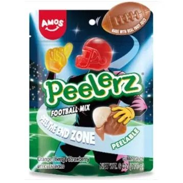 Amos Gummy Peelerz LE Football Mix 6oz