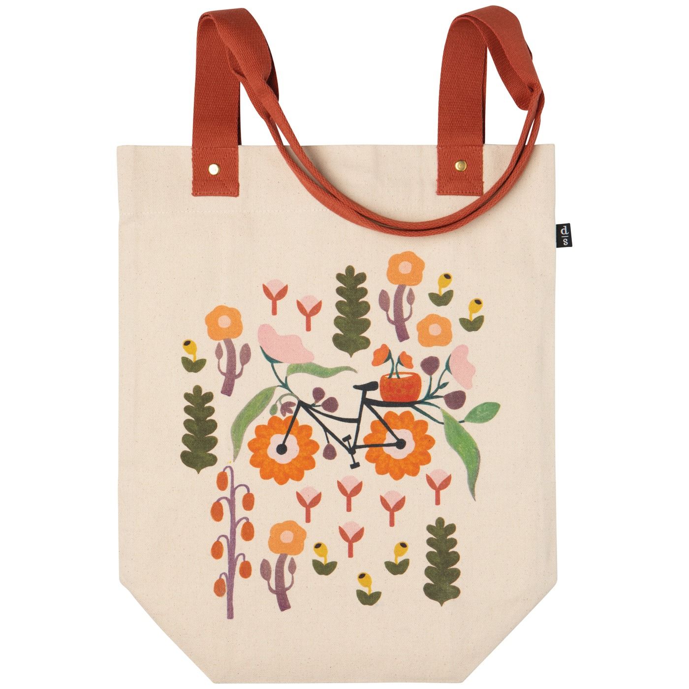 Petal Power Studio Tote Cotton W13 × H16 × D6" / Strap Drop 12.5"