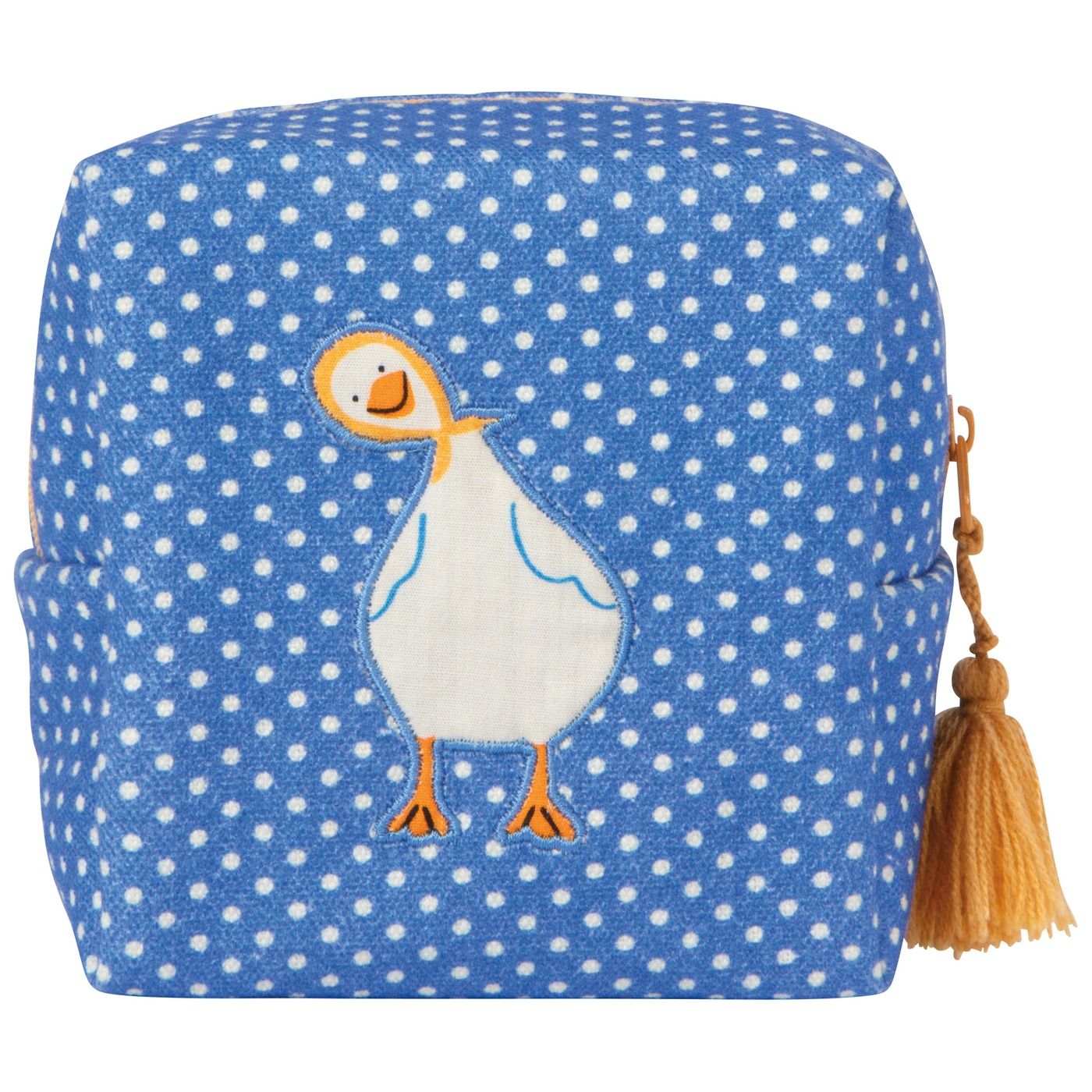 Silly Goose Mini Pouch Cotton W4 × L4 X D2"