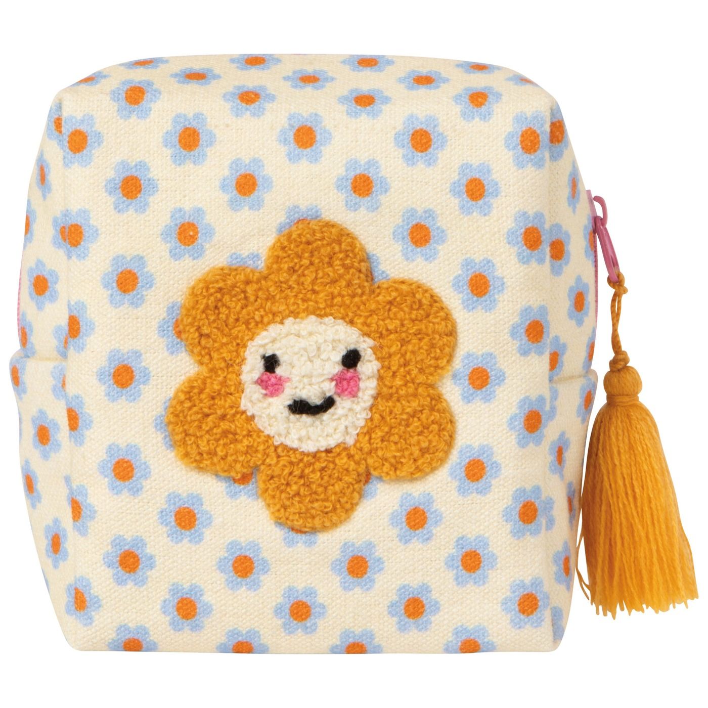 Daisy Days Mini Pouch Cotton W4 × L4 X D2"