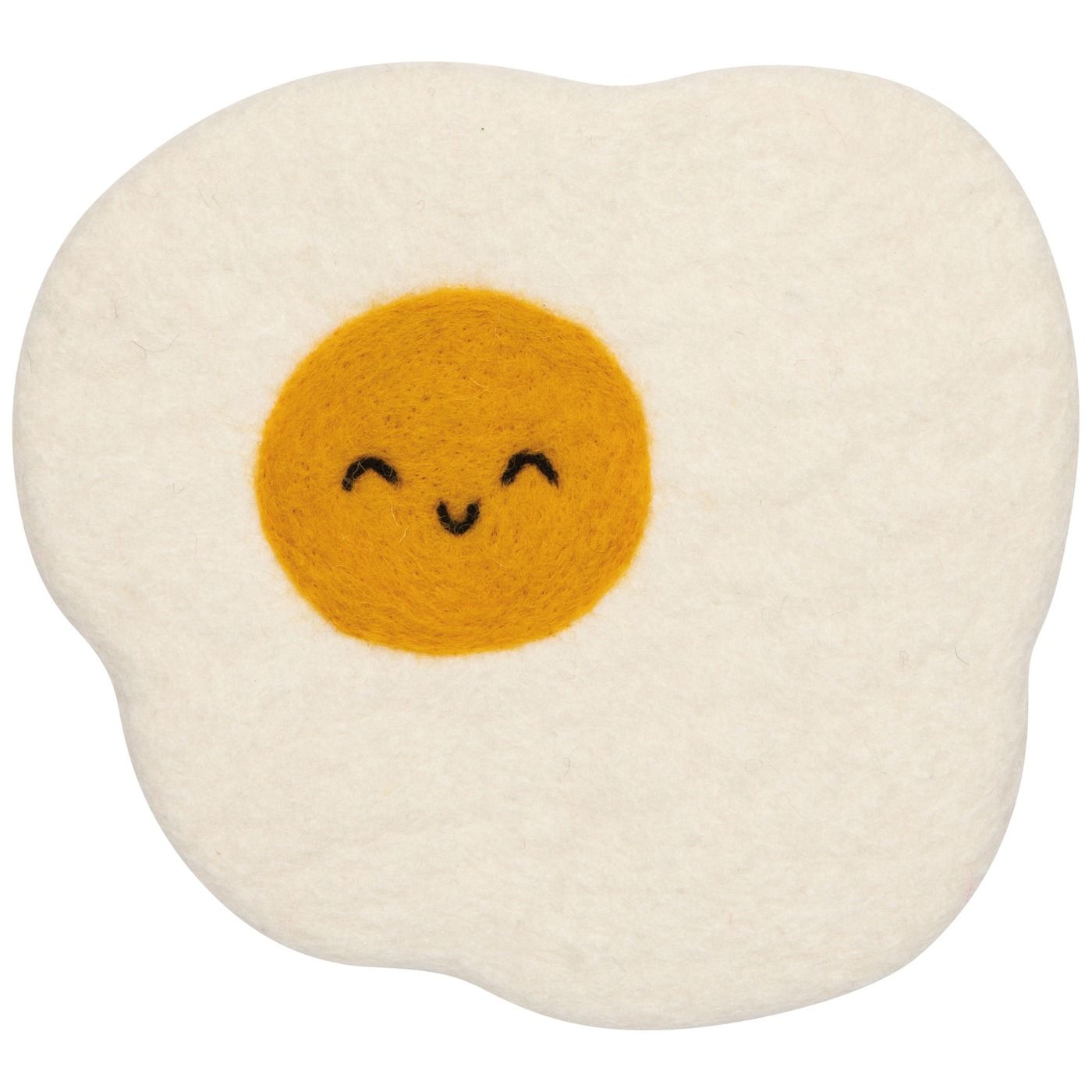 Today's Special - Funny Food Egg Felt Wool Trivet Wool W7.5 × L7"